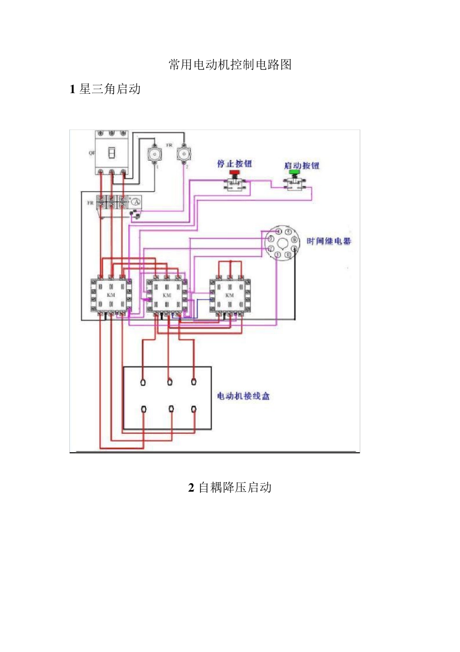 常用电动机控制电路图_第1页
