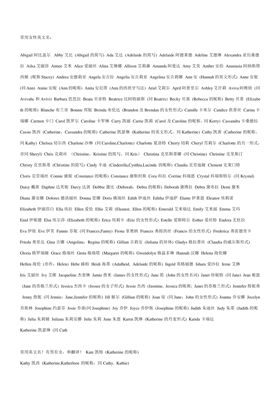 常用男性英文名_第2页