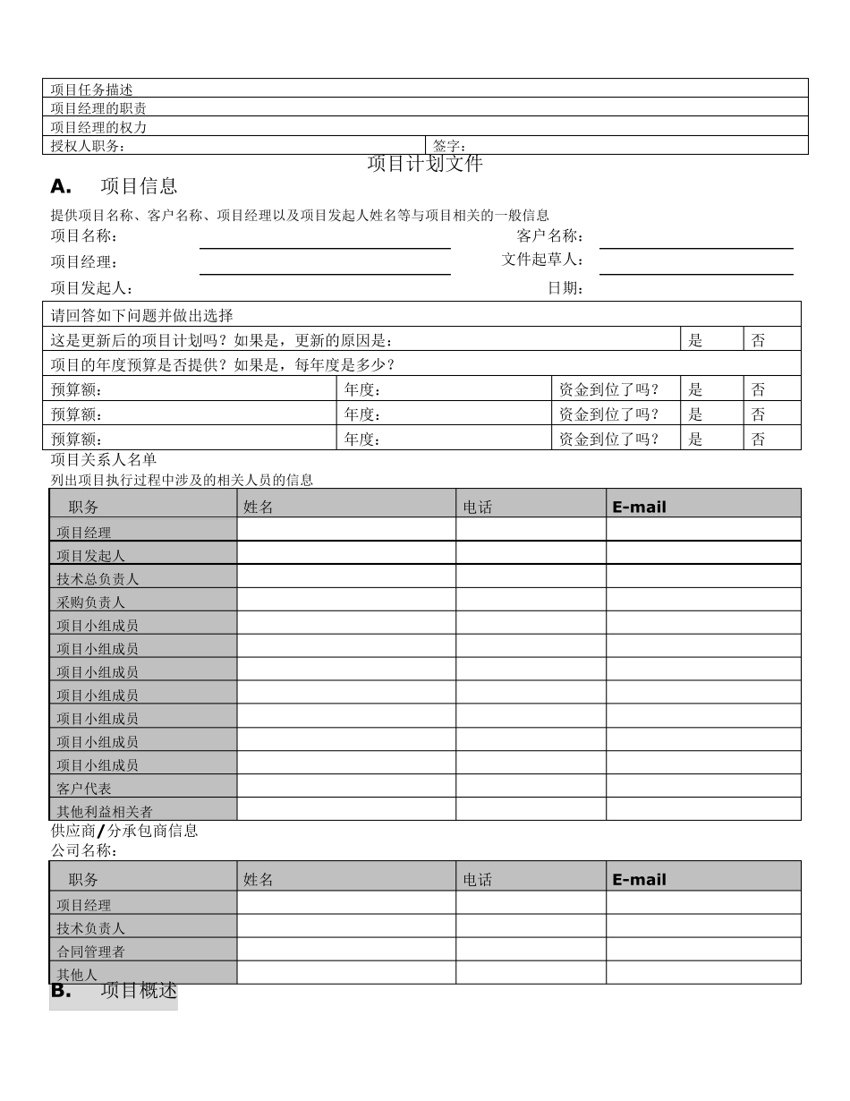 常用的项目管理工具与模板_第2页