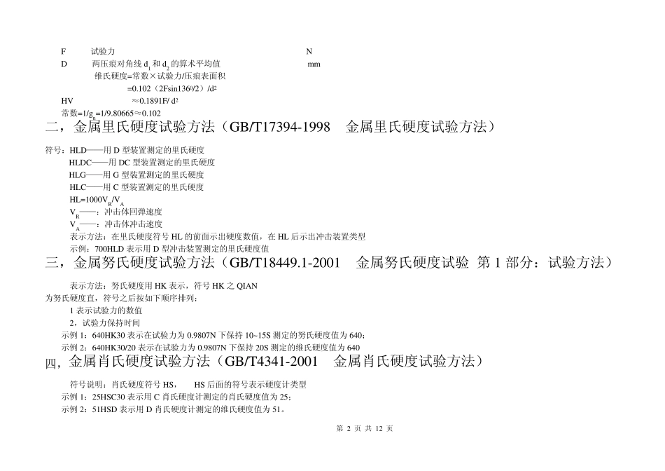 常用硬度符号标记资料2_第2页