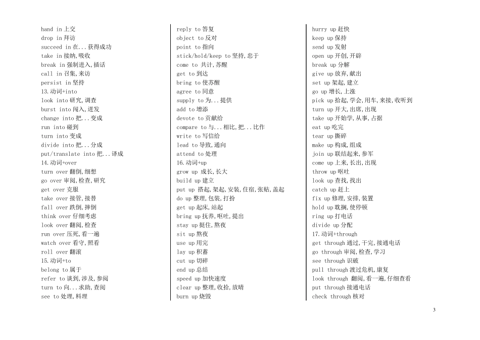 常用英语动词短语_第3页
