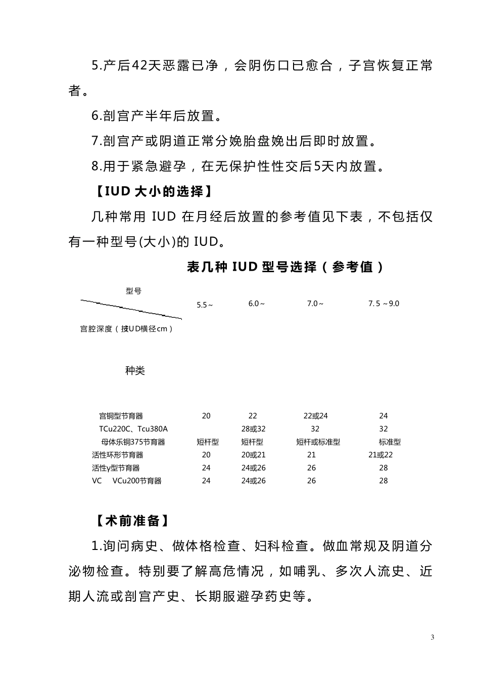 常用计划生育节育手术操作常规_第3页