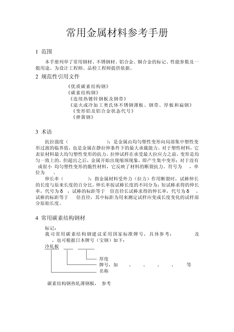 常用金属材料参考手册_第3页