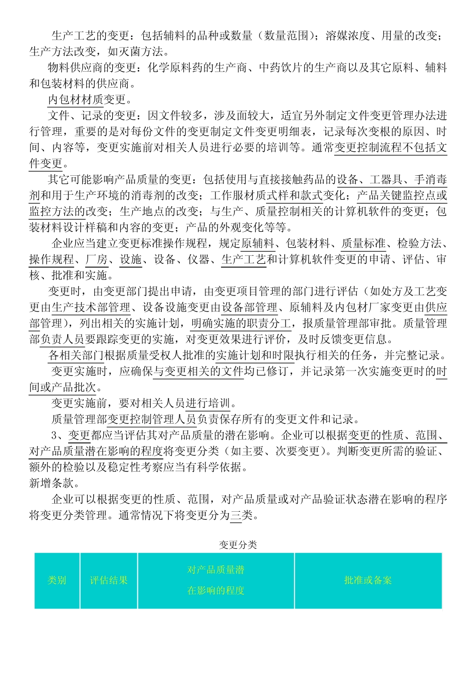 新版GMP变更控制考试题及答案_第2页