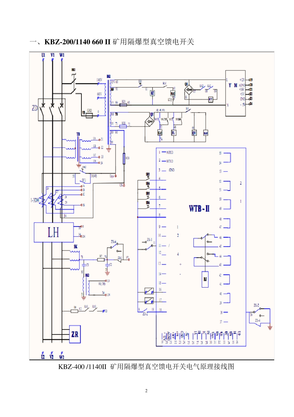 常用防爆开关电气原理图及故障处理_第3页
