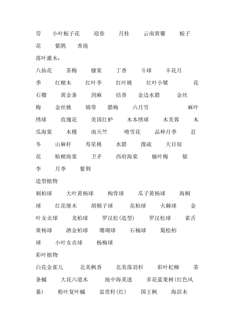 常绿乔木种类_第3页