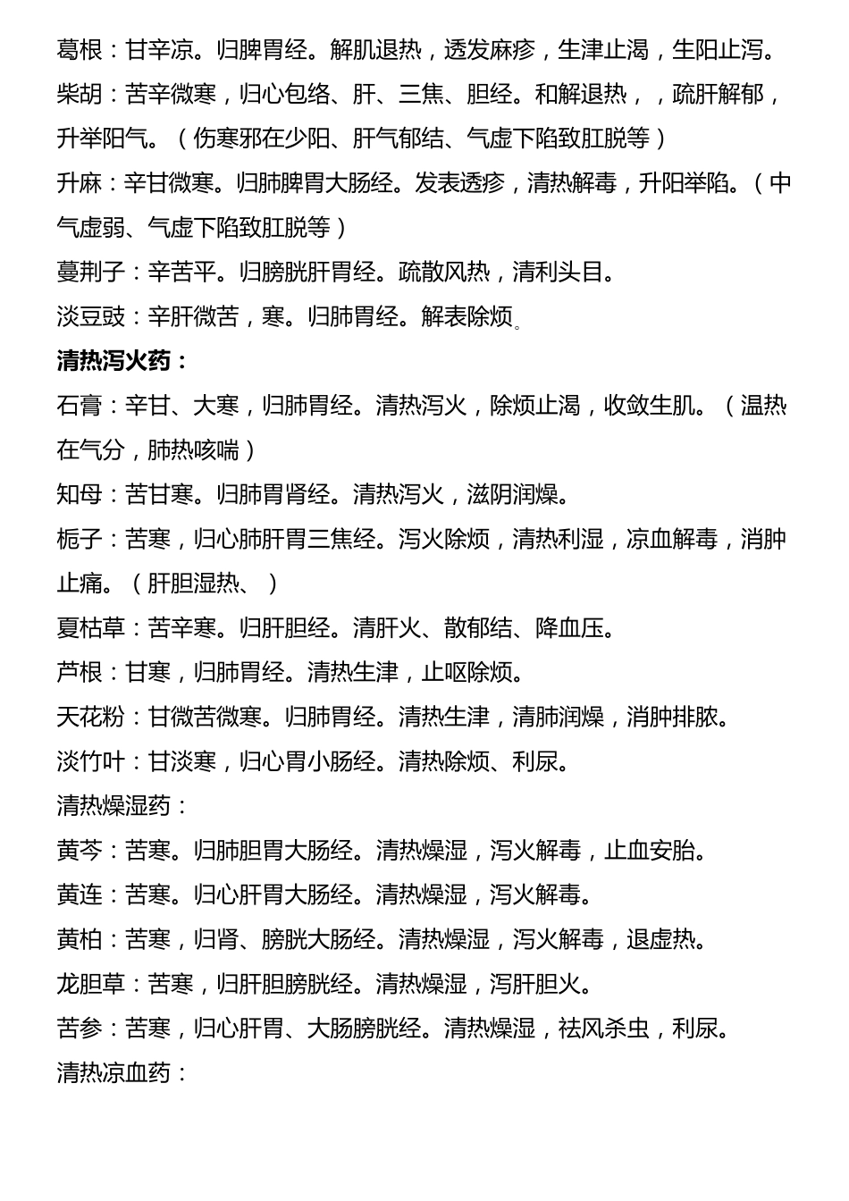 常见中药大全_中药名称及作用_第2页