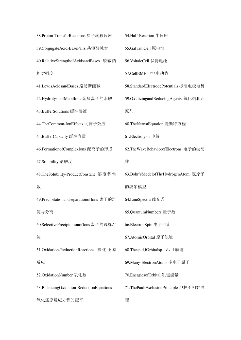 常见化学术语的中英文对照_第2页