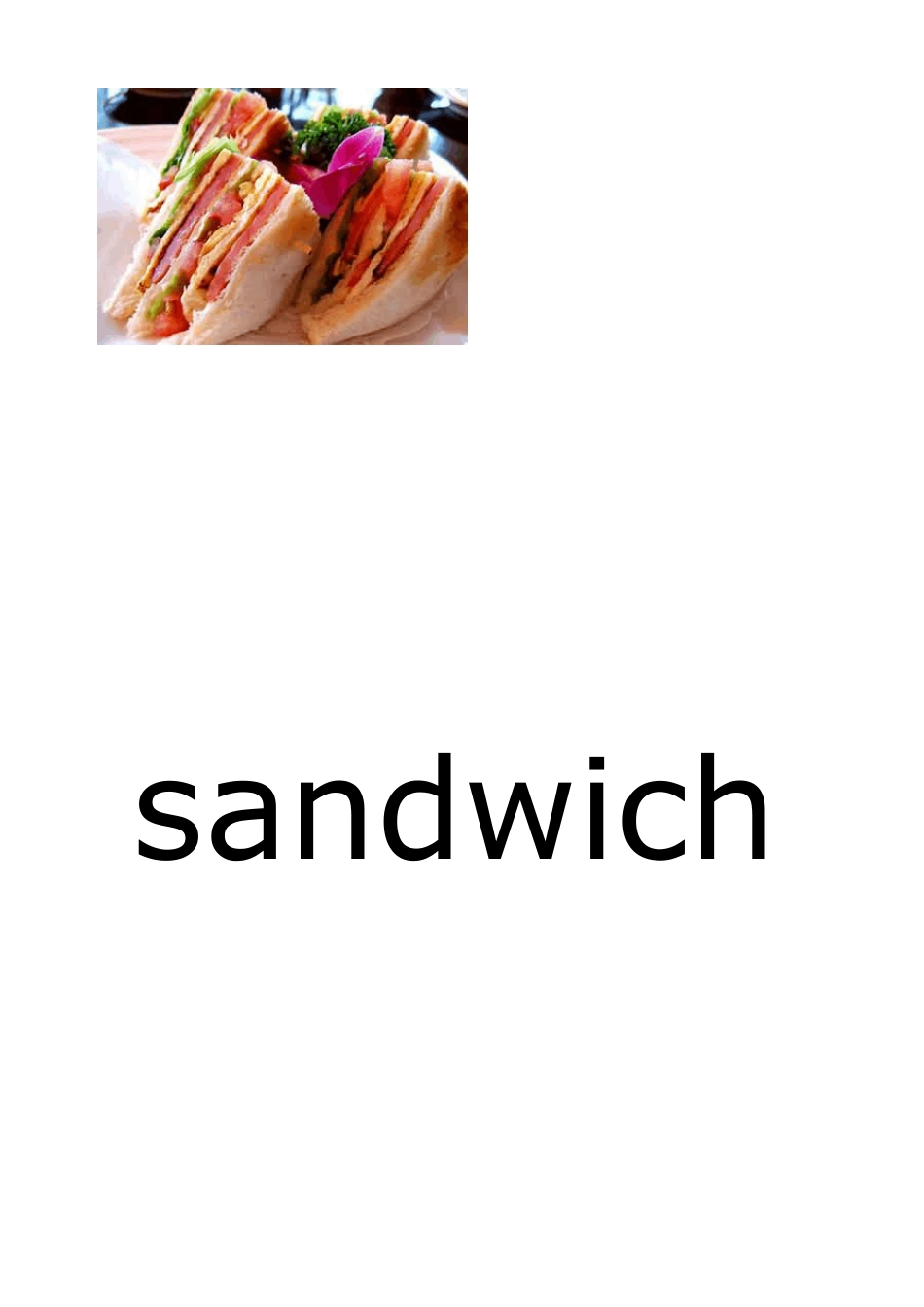 常见幼儿英语单词及配套图片_第2页