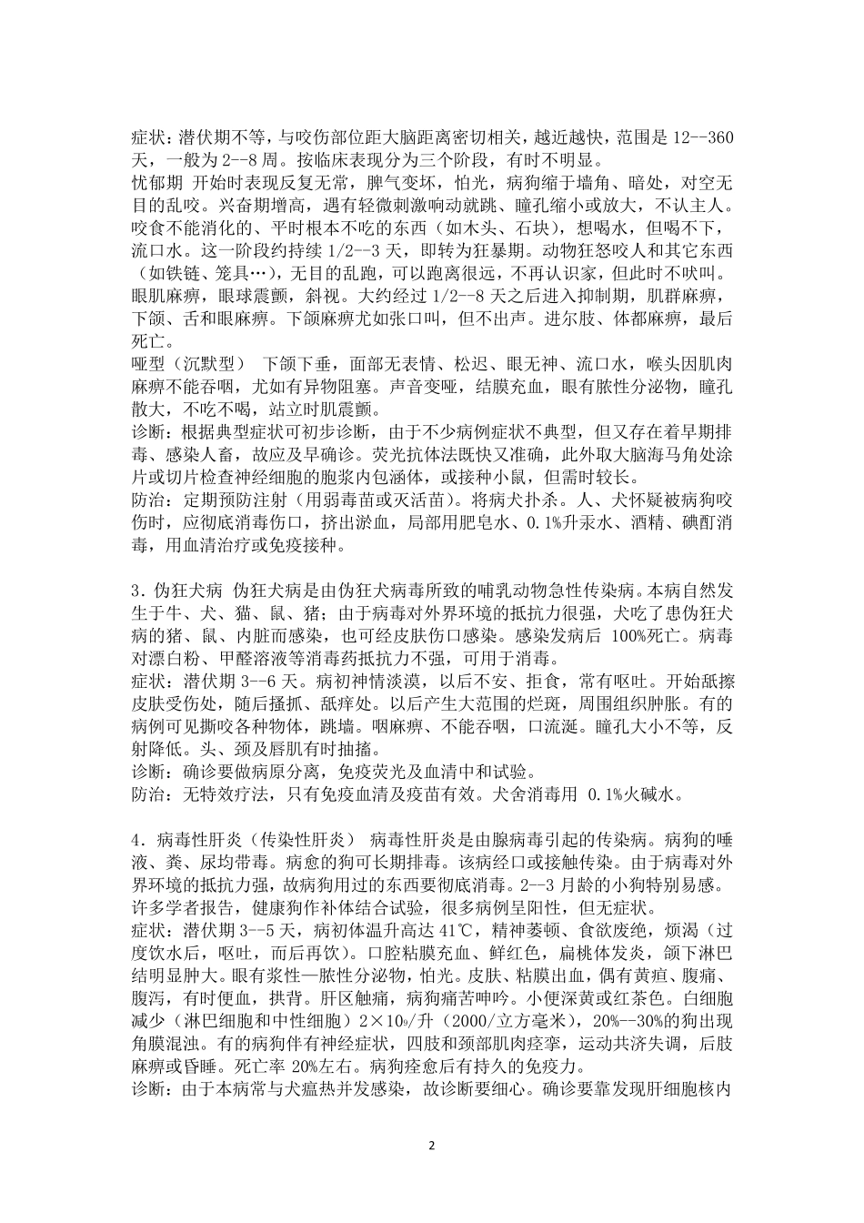 常见犬病大全_第2页
