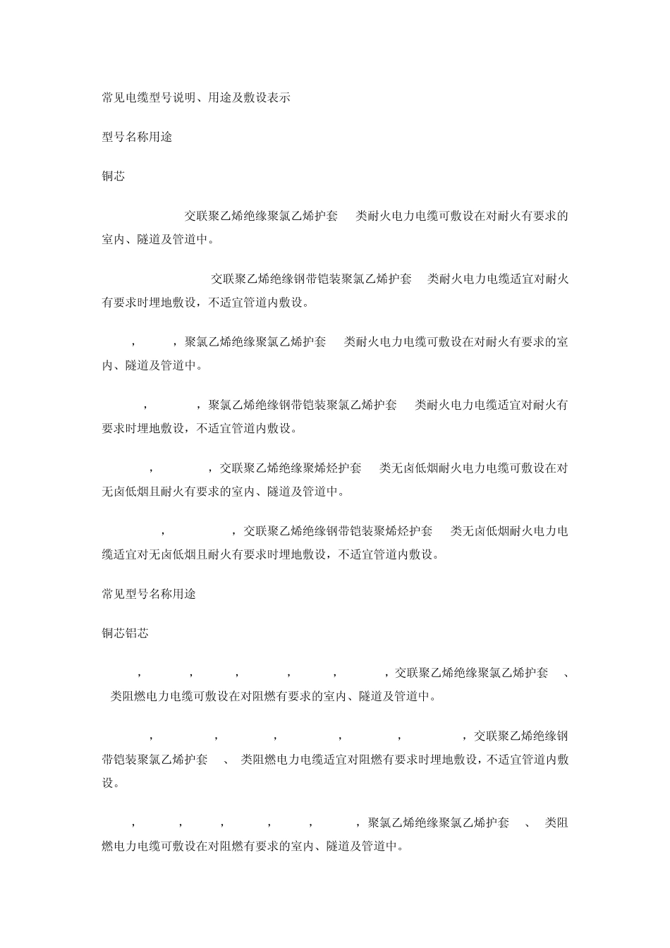常见电缆型号说明_第1页