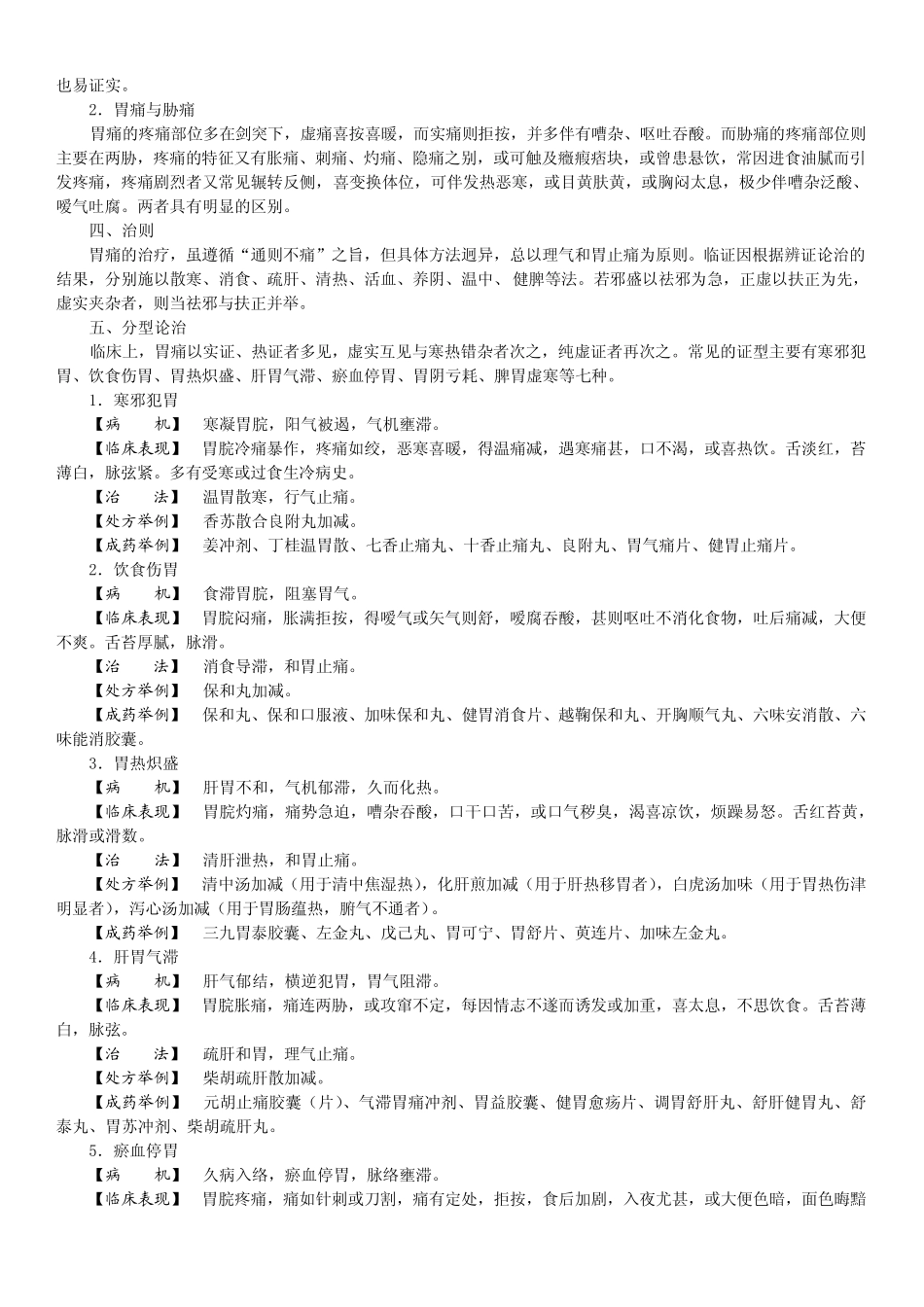 常见病的中医药诊治(肠胃)_第2页