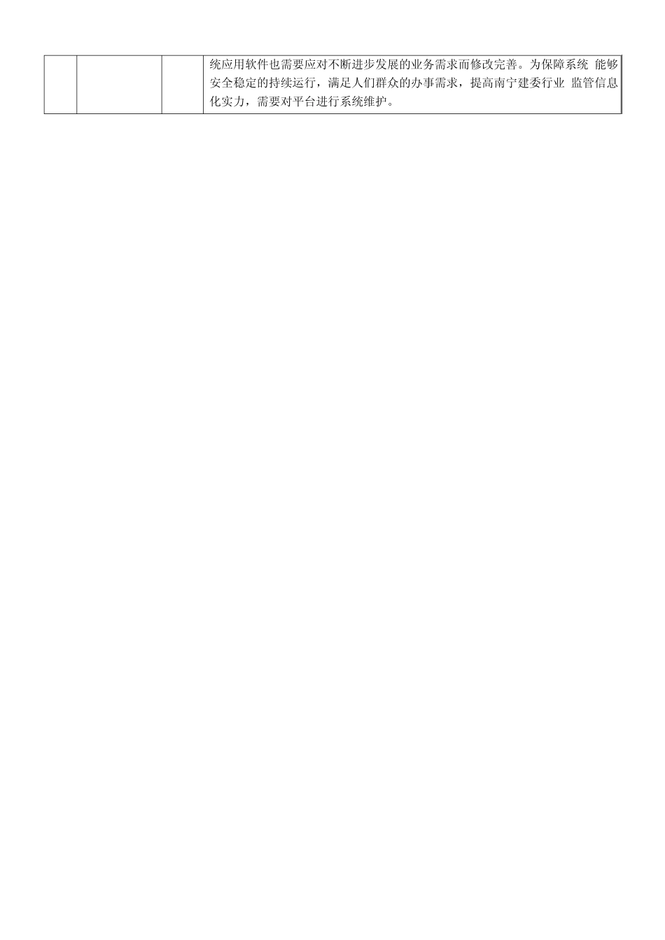 业务管理平台软件运行维护服务需求招投标书范本_第2页