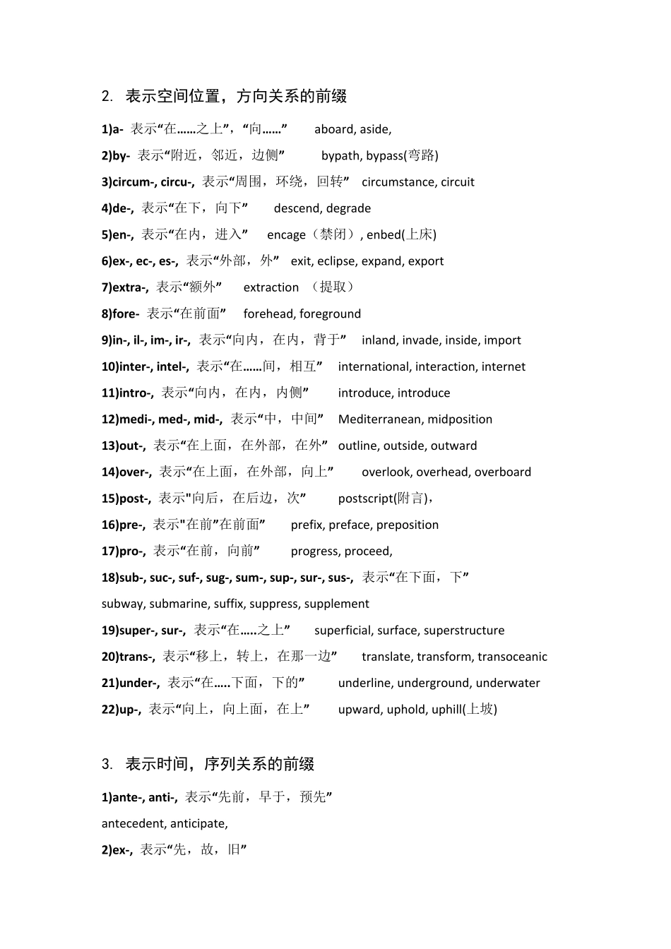 常见的英语单词前缀_第2页