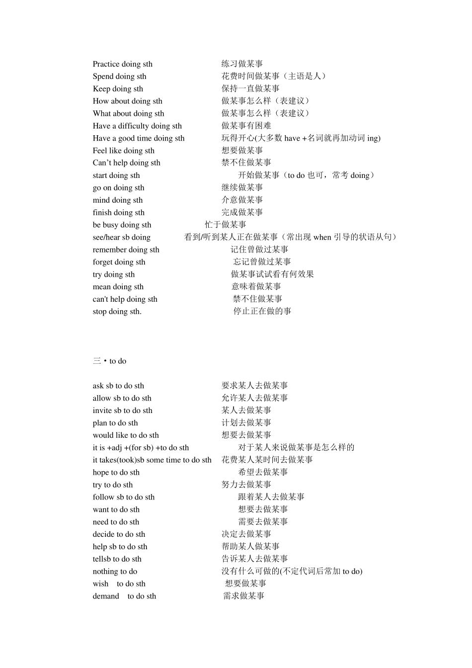 常见英语动词搭配~最详细·~_第2页