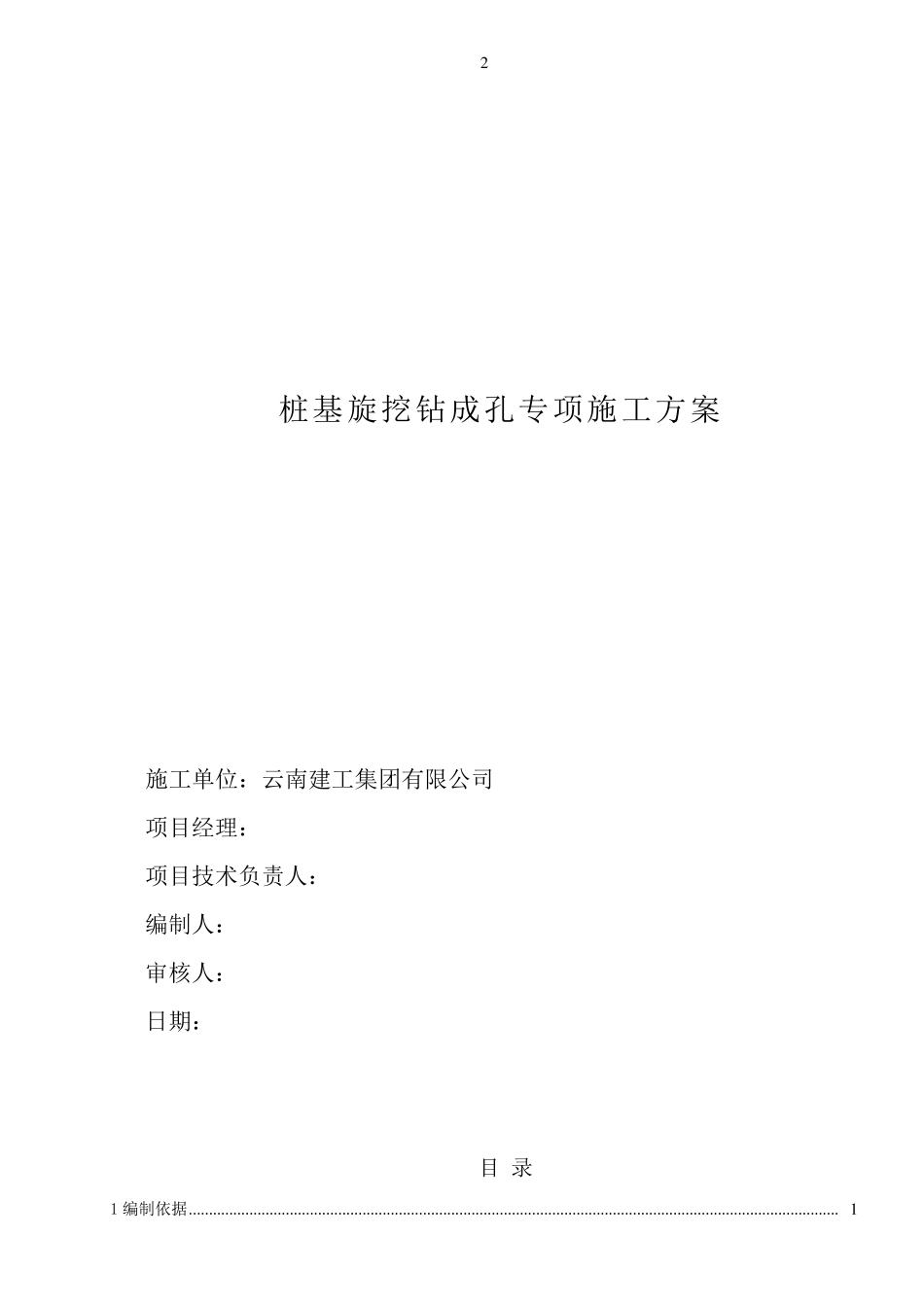 干、湿作业旋挖桩专项方案_第2页