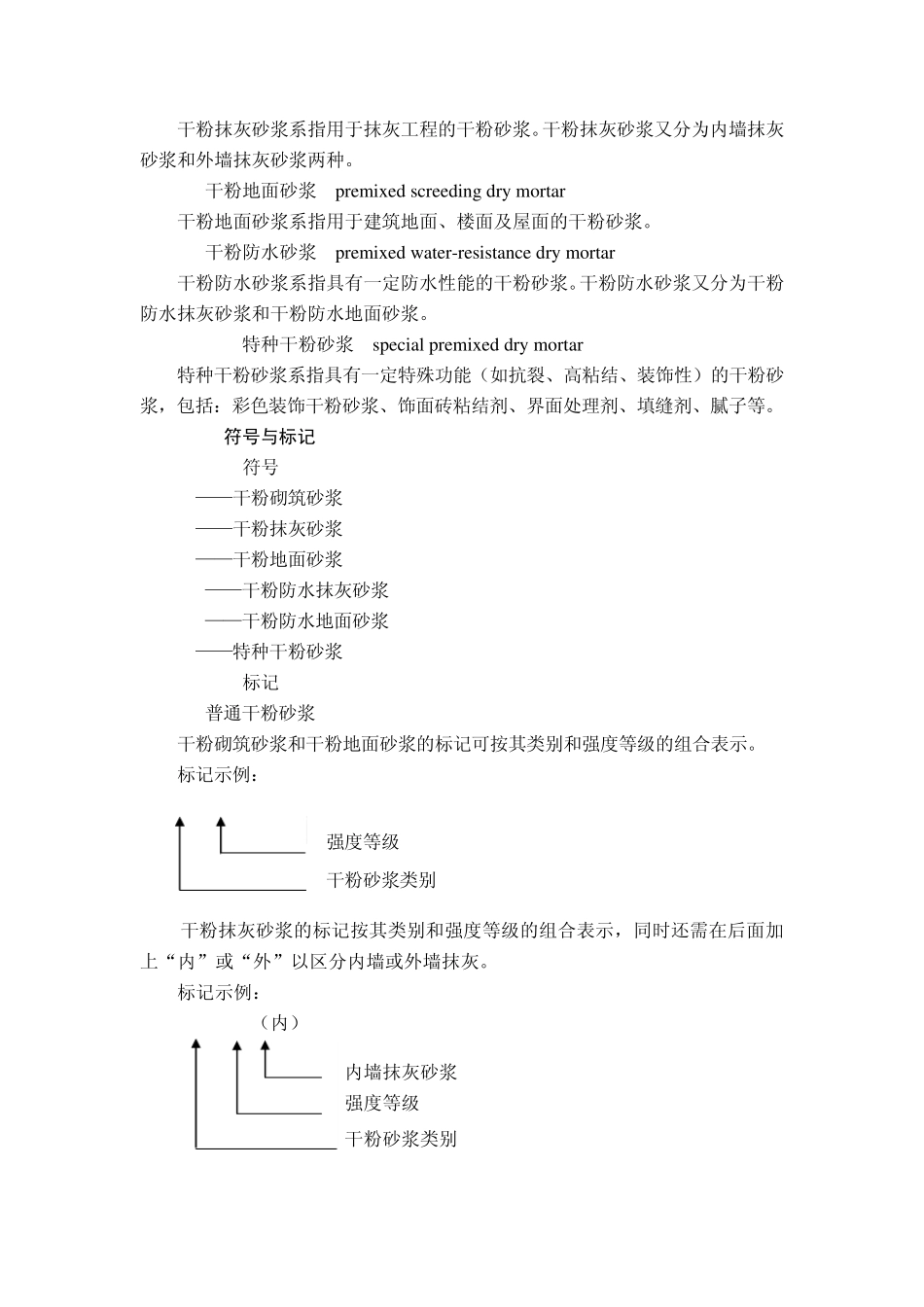 干粉砂浆生产与应用技术规范_第3页
