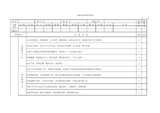 平面设计师绩效考核(完整详尽版)
