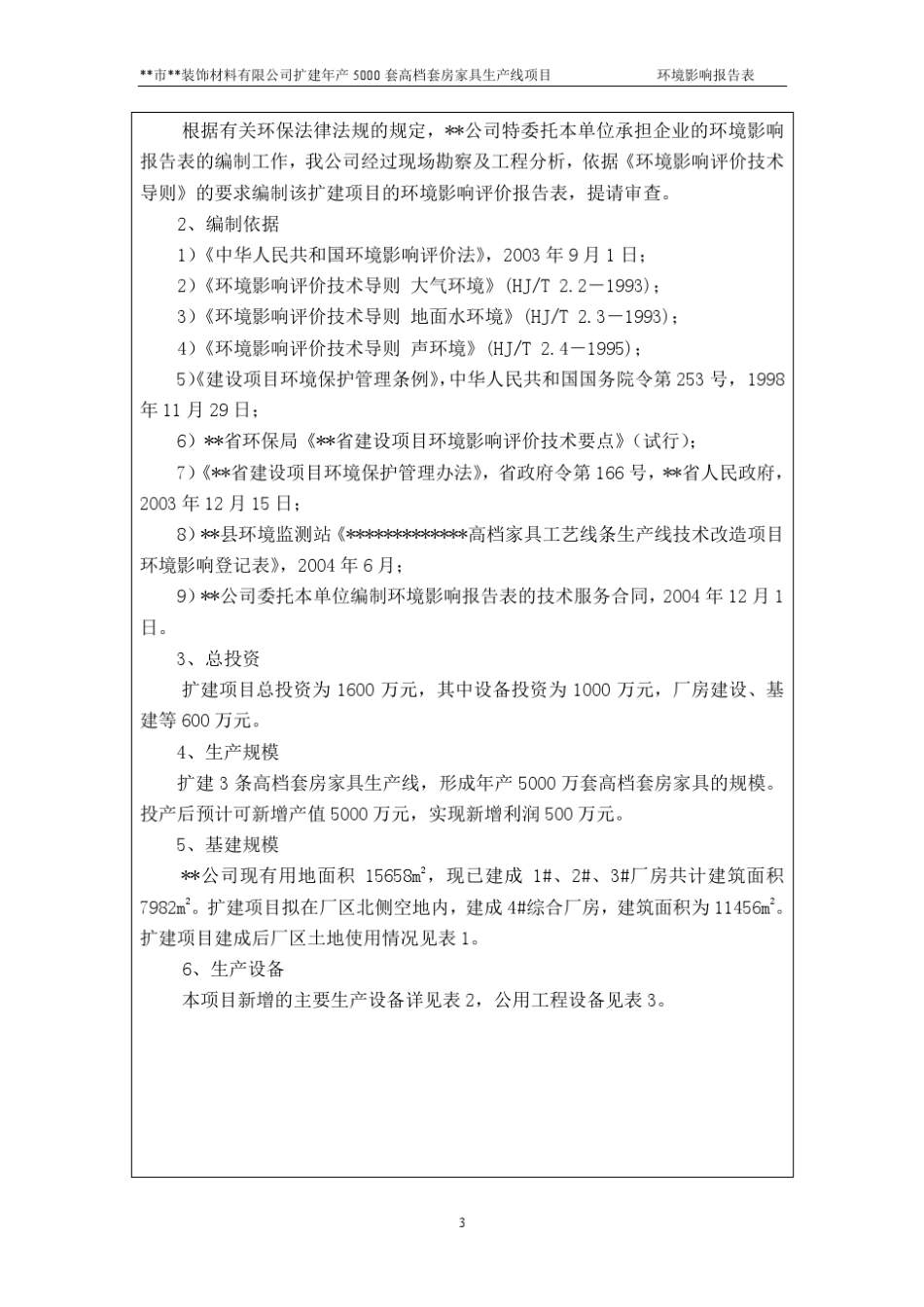 年产5000套高档套房家具生产线项目_第3页