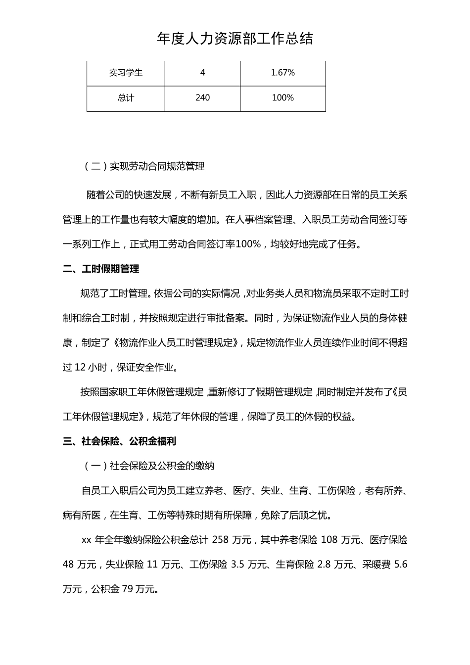 年度人力资源部工作总结与计划_第3页
