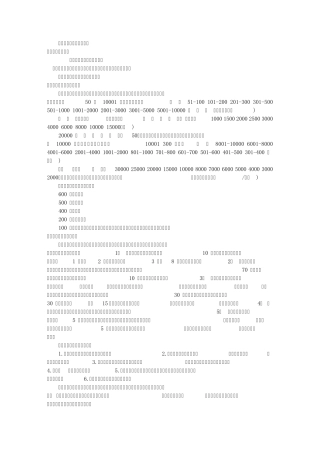 年度审计报告收费标准(共8篇)
