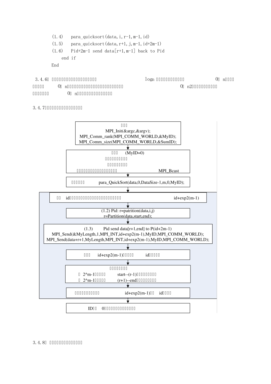 并行实验快速排序实验报告_第3页