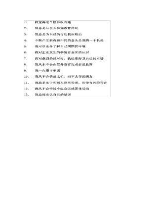 幸福课24种人格力量测试