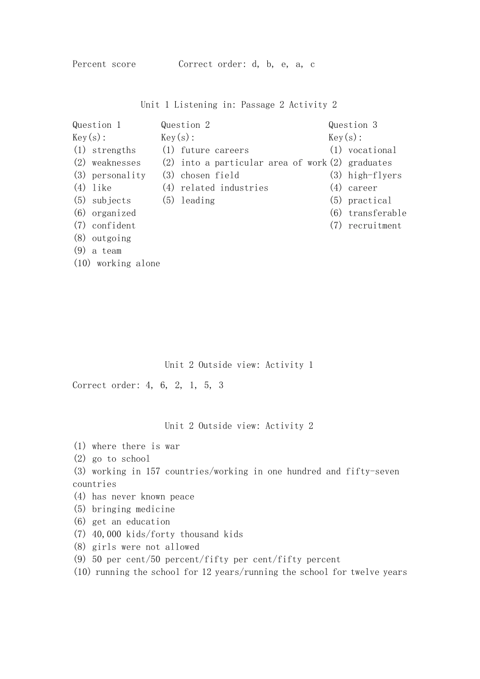 新标准大学英语视听说教程3答案_第2页