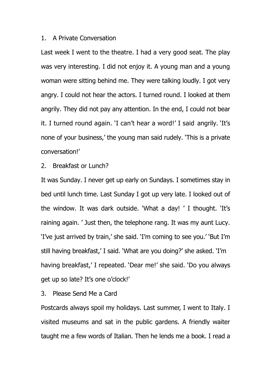 新概念英语第二册原文_第1页