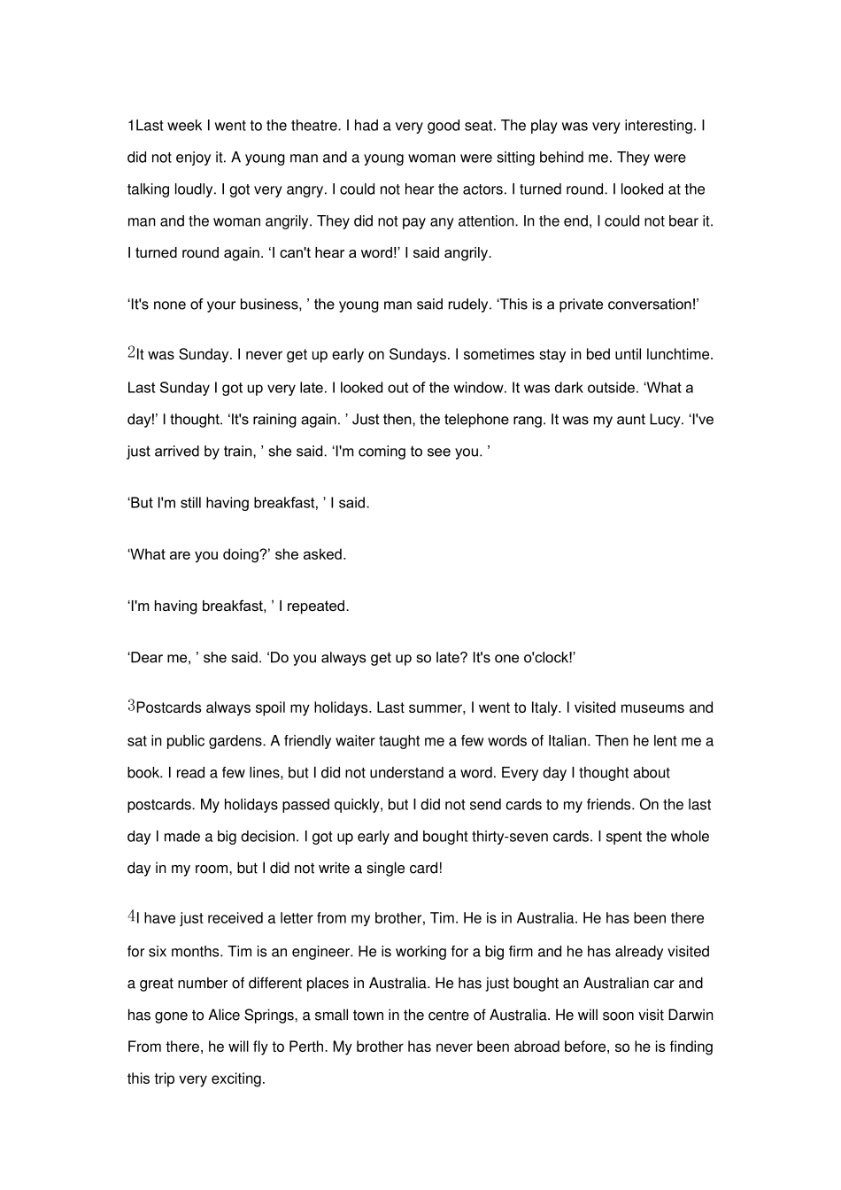 新概念英语第二册每课短文(150)_第1页