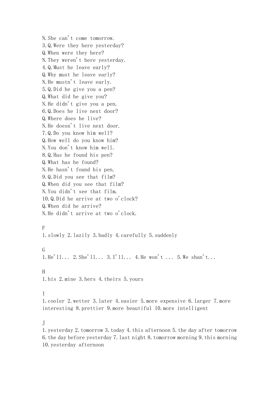 新概念英语第二册测验答案_第2页