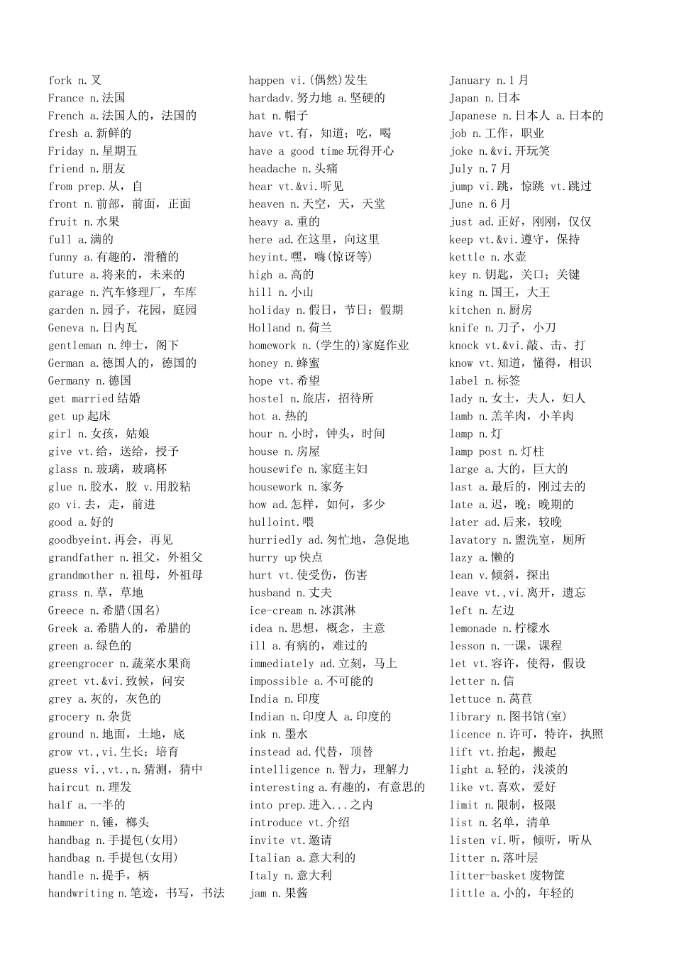 新概念英语词汇表_第3页