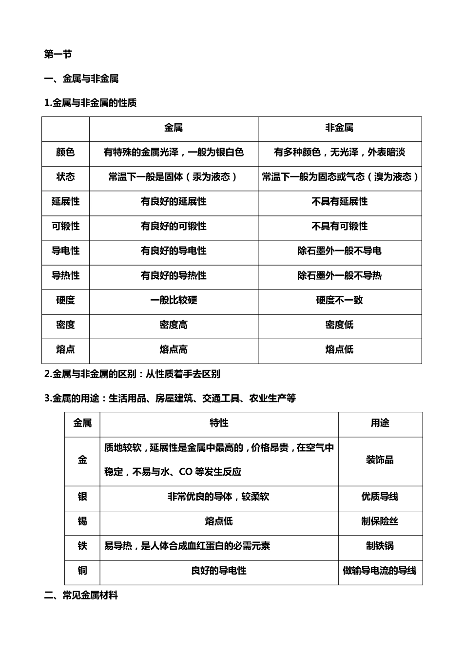 新浙教版科学九年级上册第二章学霸笔记_第1页