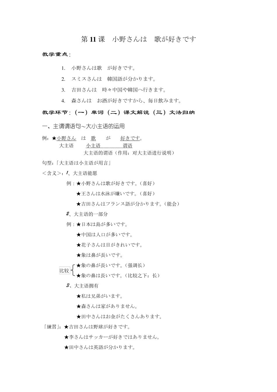 新版标准日本语语法详解(1115)_第1页