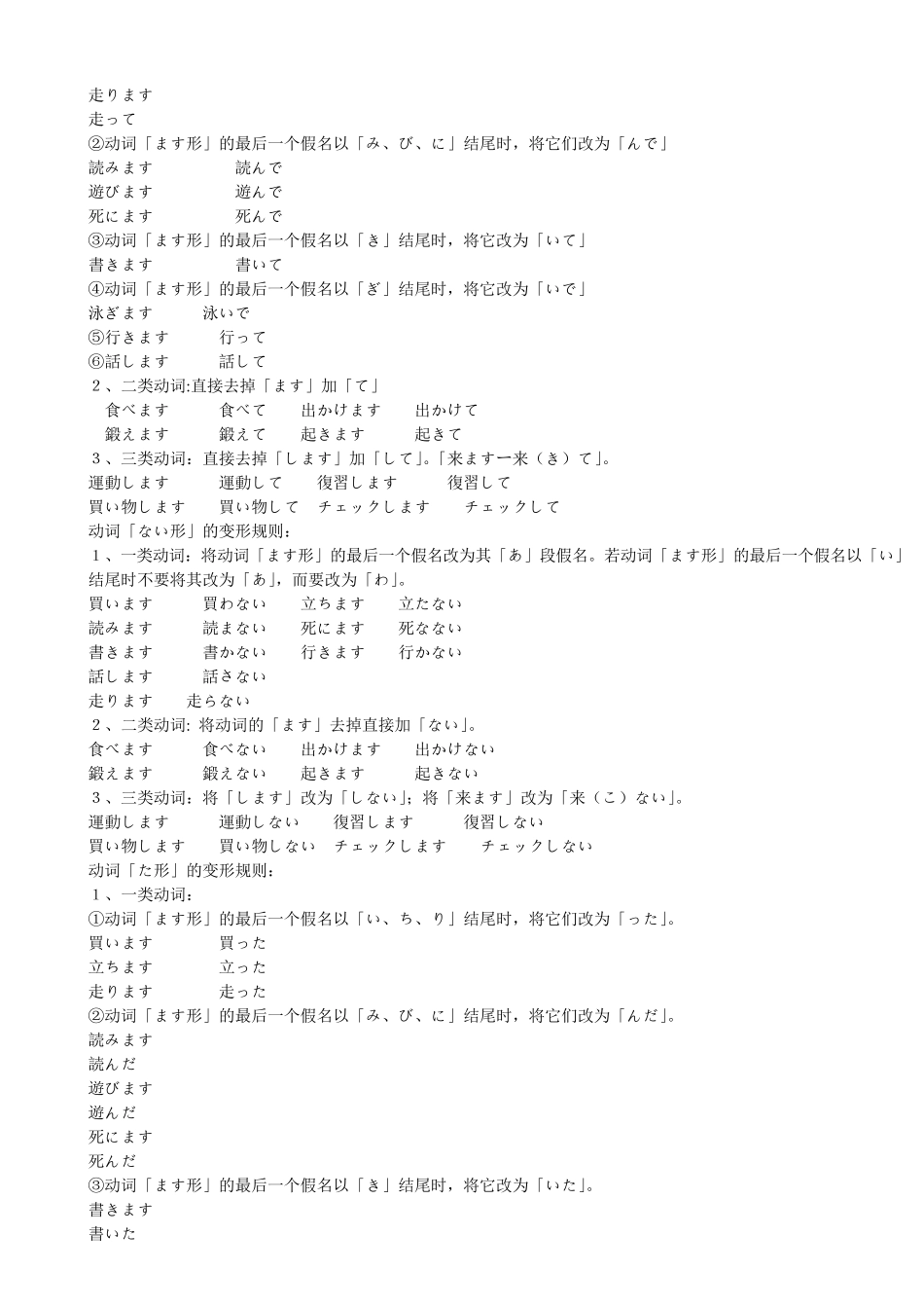 新版标准日语初级上册语法总结不看后悔_第2页