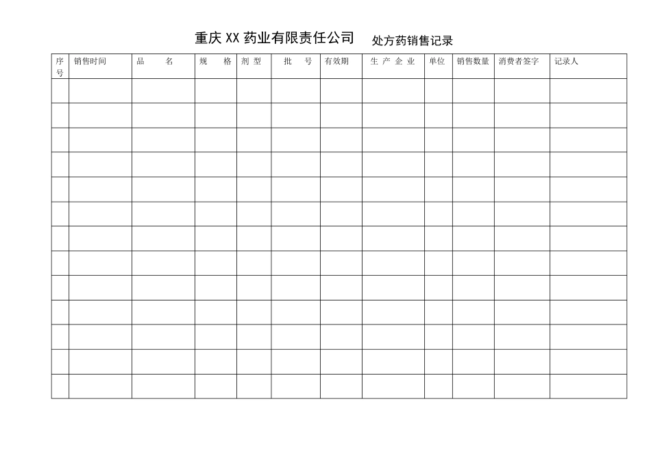 新版药店GSP记录表格_第3页