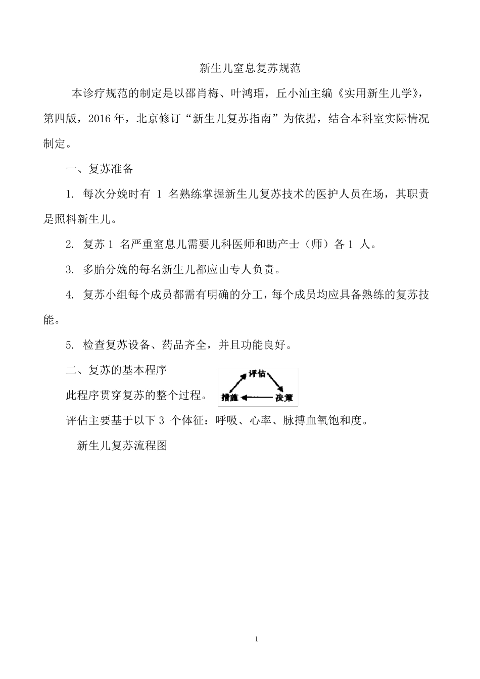 新生儿窒息复苏规范_第1页