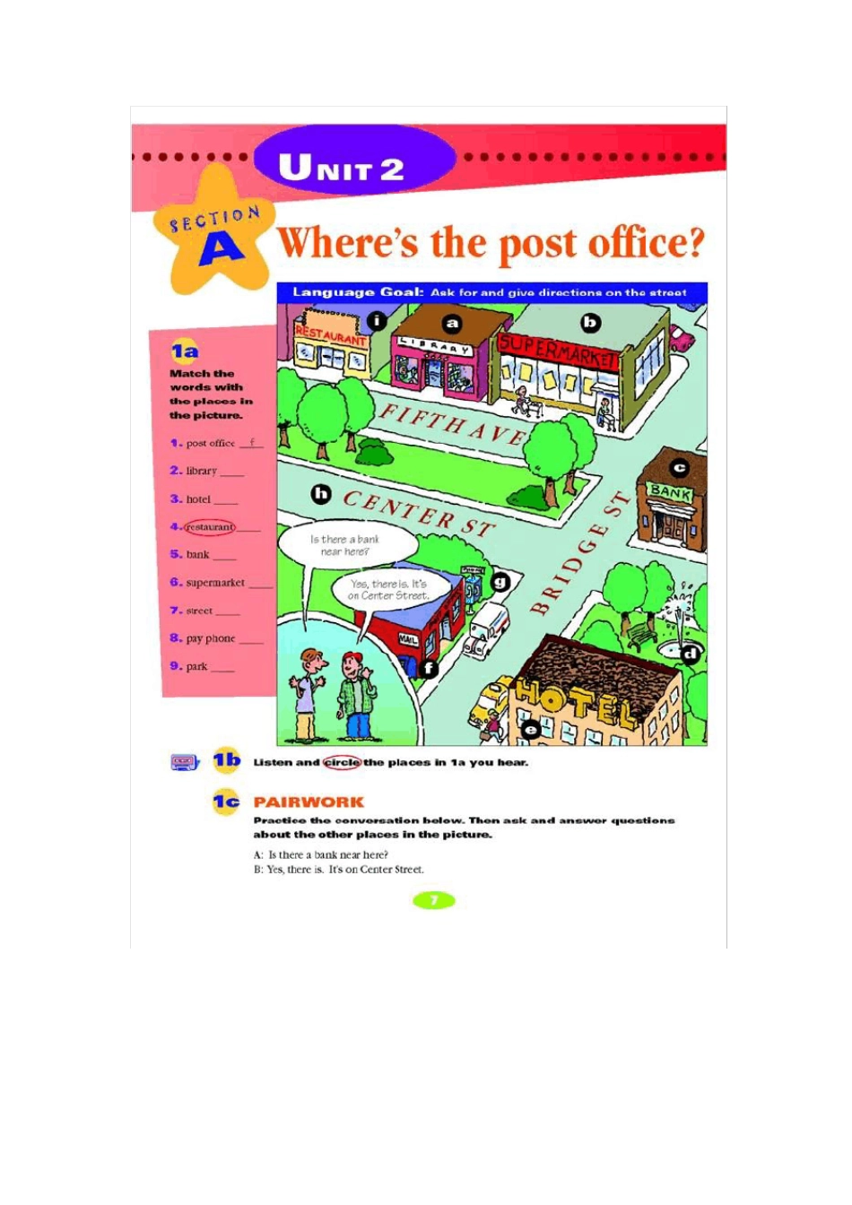 新目标英语七年级下册教材电子书Unit2_第1页