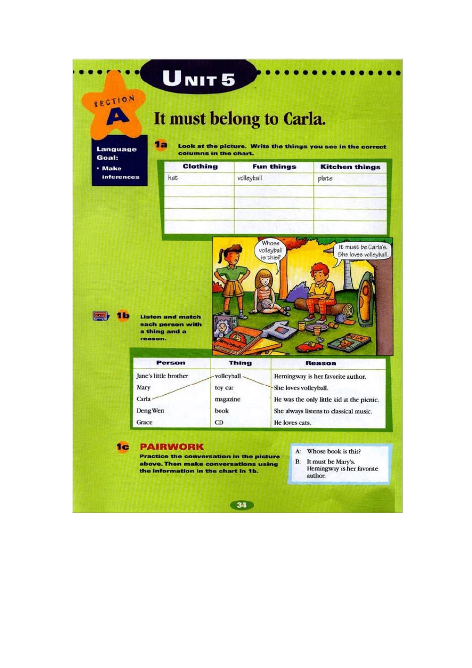 新目标英语九年级教材电子书Unit5_第1页