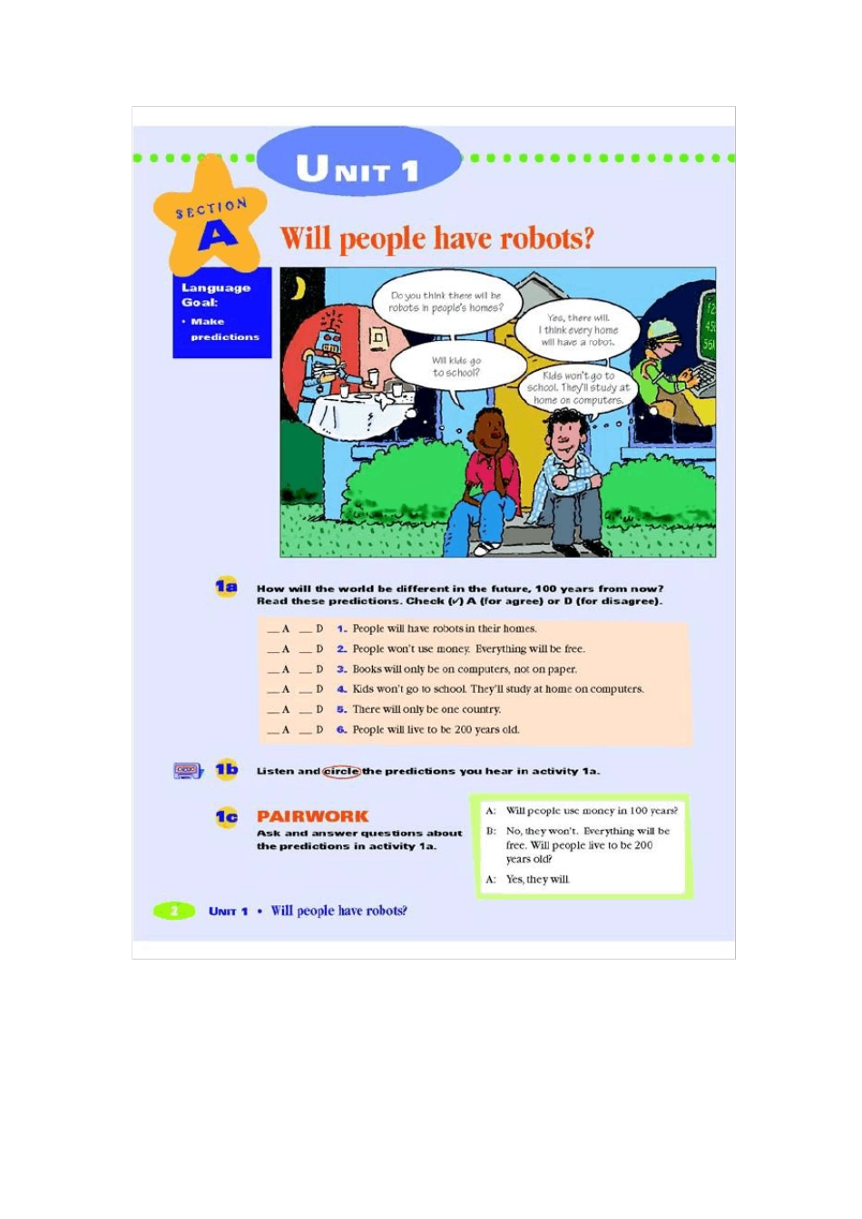 新目标英语八年级下册电子书Unit1_第1页