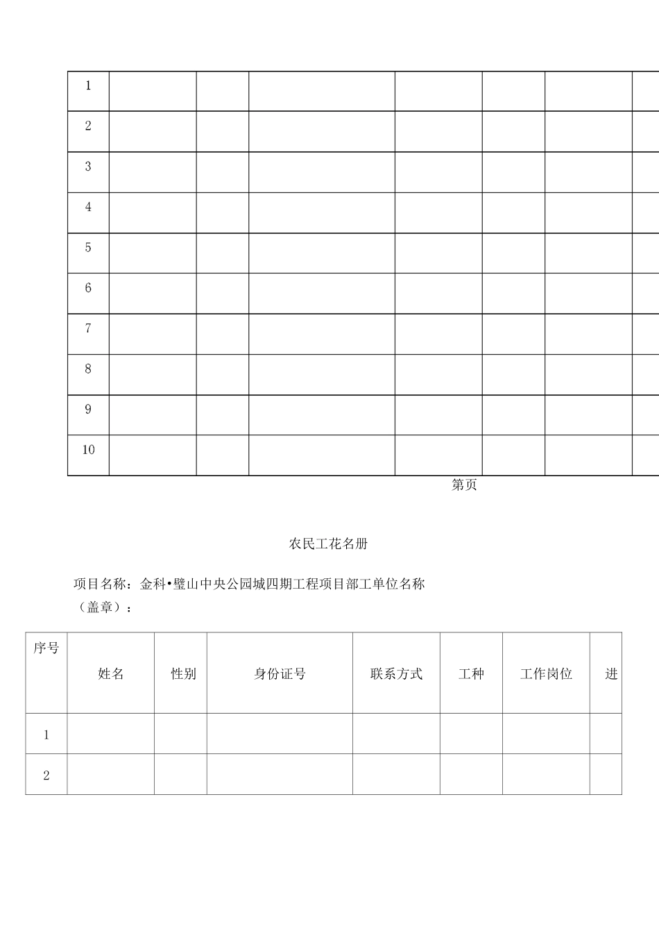 农民工花名册_第3页