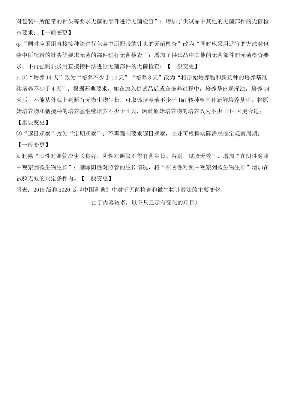 2020版药典变化(与器械有关的)_第3页