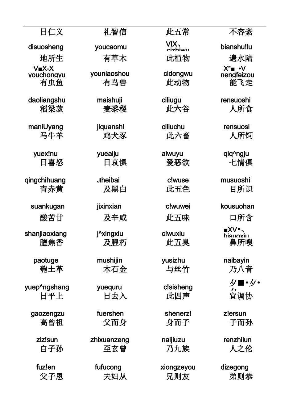 三字经拼音版_第3页