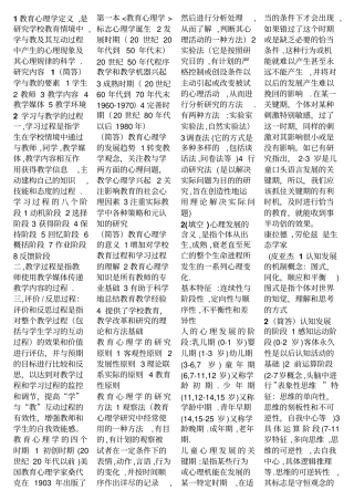 教育心理学416知识