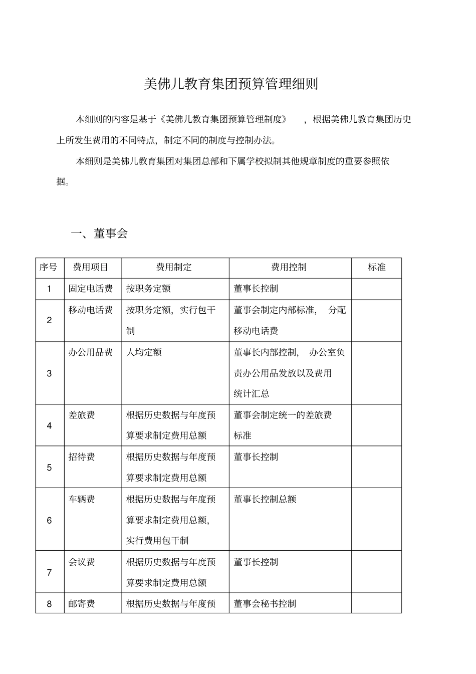 教育集团费用预算管理细则_第3页