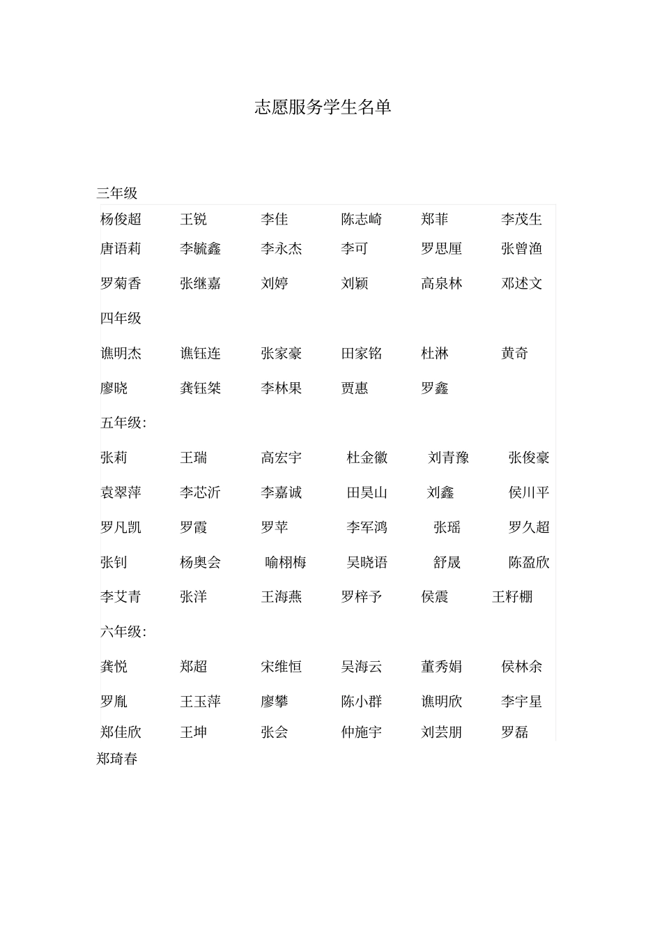 敬老院志愿服务活动方案_第3页