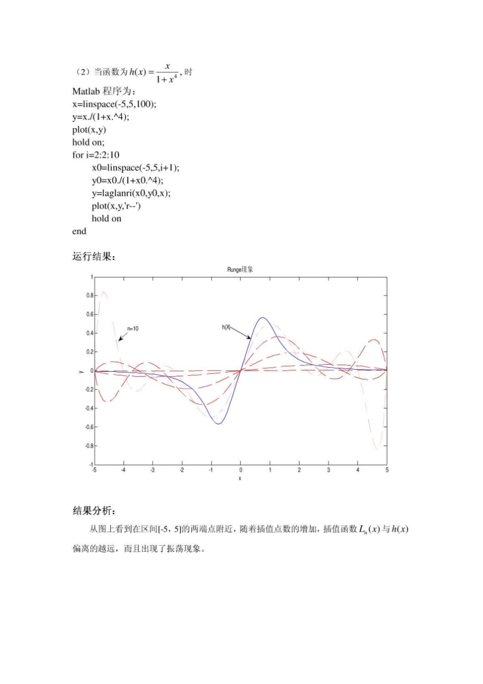数值分析MATLAB试验报告_第3页