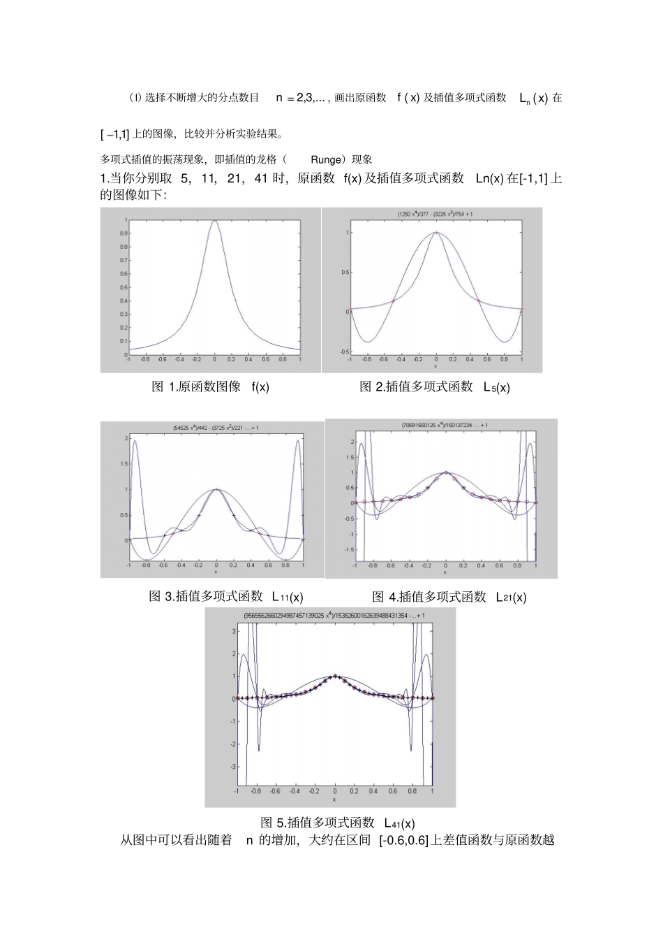 数值分析上机作业1重点讲义资料_第3页