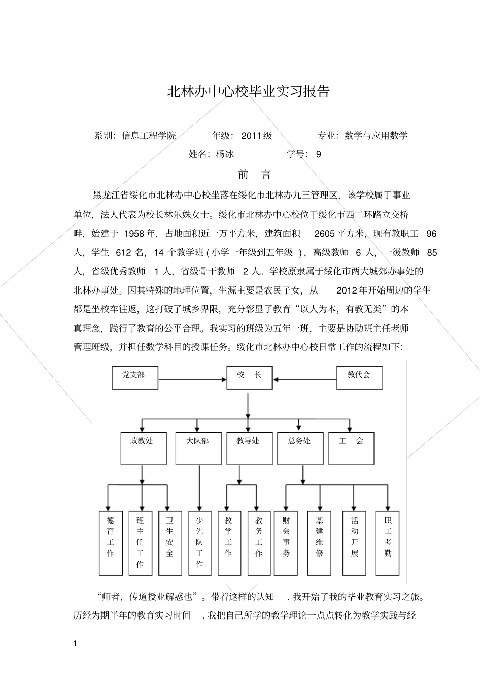 数学师范实习报告_第2页