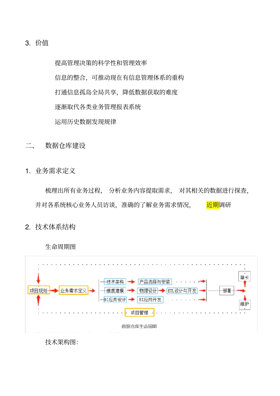 数据仓库建设方案2018328x_第2页
